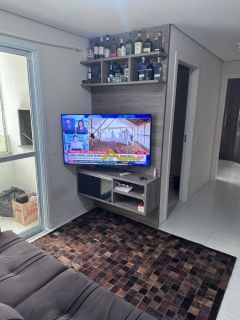 Apartamento com sacada em Biguaçu .