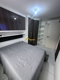 Apartamento com sacada em Biguaçu .