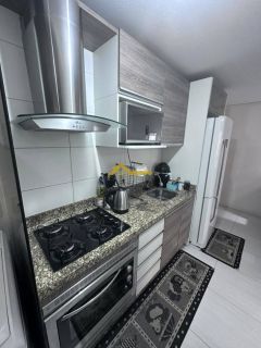 Apartamento com sacada em Biguaçu .
