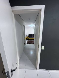 Apartamento com sacada em Biguaçu .