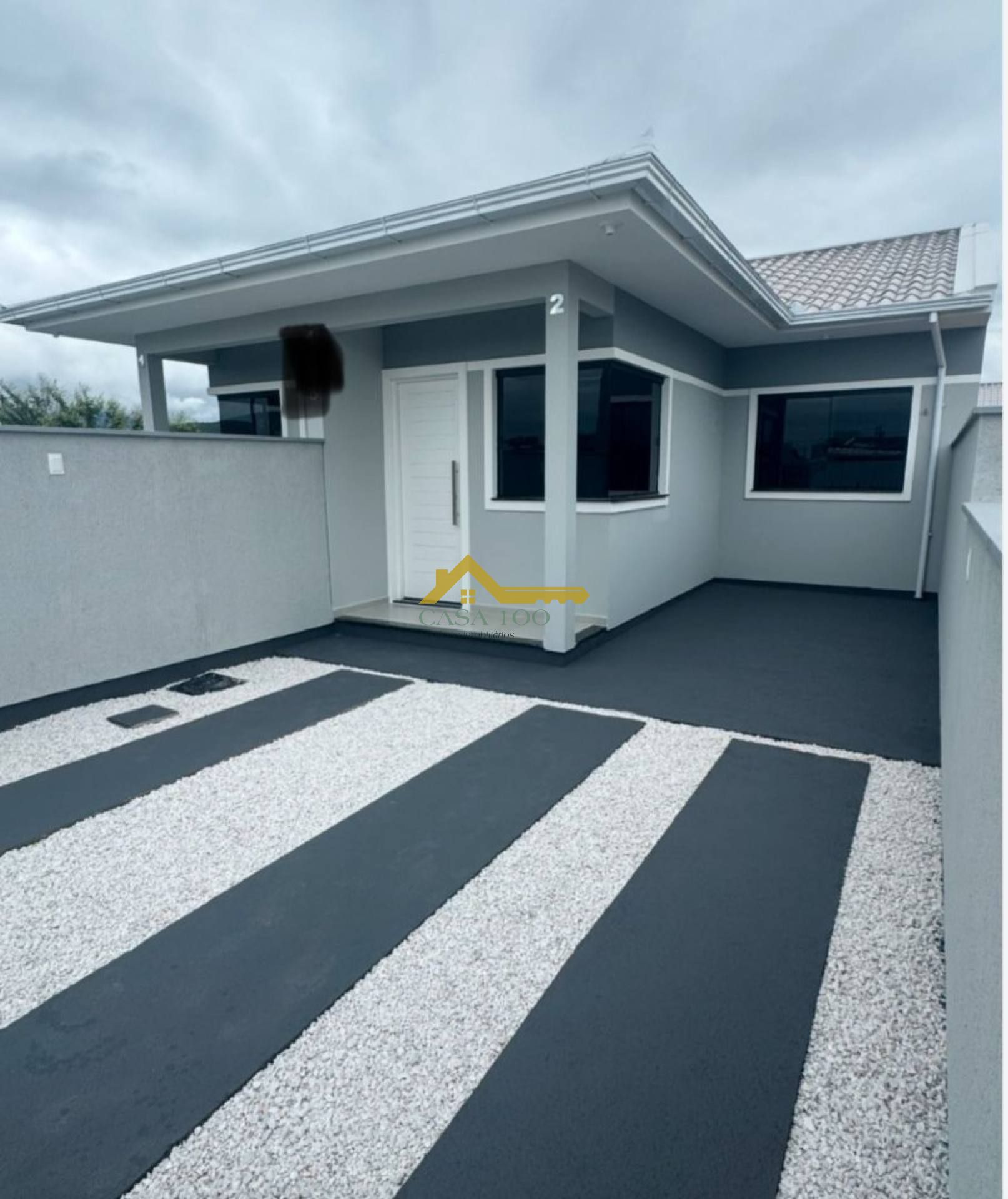 Casa em padrão diferenciado.