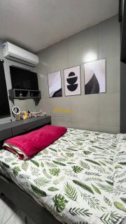 Apartamento com móveis sob medida na Praia do Sonho .