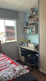 Apartamento com linda vista panorâmica e sacada com churrasqueira .