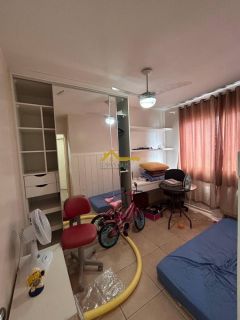 Apto 3 domitórios com suíte e sacada, totalmente mobiliado