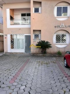 Apto semimobiliado, sacada com churrasqueira, Pagani - Palhoça