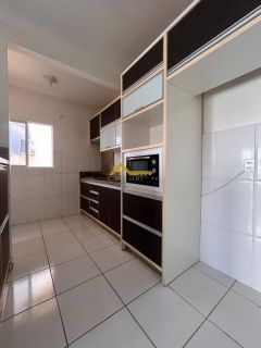 Apto semimobiliado, sacada com churrasqueira, Pagani - Palhoça