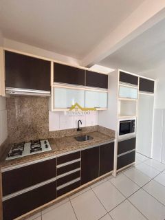 Apto semimobiliado, sacada com churrasqueira, Pagani - Palhoça