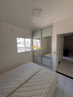 Apto semimobiliado, sacada com churrasqueira, Pagani - Palhoça