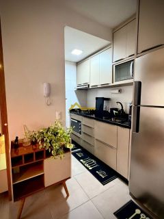 Apartamento 100% mobiliado e decorado!