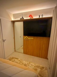 Apartamento 100% mobiliado e decorado!