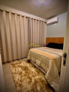 Apartamento 100% mobiliado e decorado!