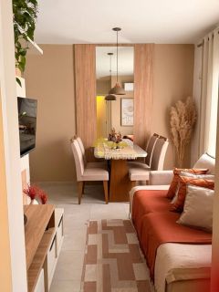 Apartamento 100% mobiliado e decorado!