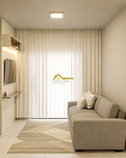 Casa geminada com dois quartos - São josé