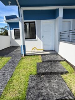 Casa 02 Dormitórios Á Venda No Loteamento Novo Horizonte Forquilhas