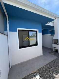 Casa 02 Dormitórios Á Venda No Loteamento Novo Horizonte Forquilhas