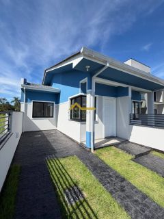 Casa 02 Dormitórios Á Venda No Loteamento Novo Horizonte Forquilhas