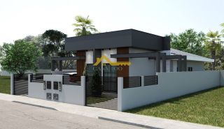 Casa 02 Dormitórios 01 suite  Á Venda no loteamento alto de Potecas sc