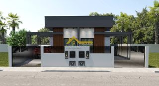 Casa 02 Dormitórios 01 suite  Á Venda no loteamento alto de Potecas sc