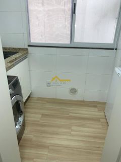 Apto semimobiliado, andar alto em Campinas - São José