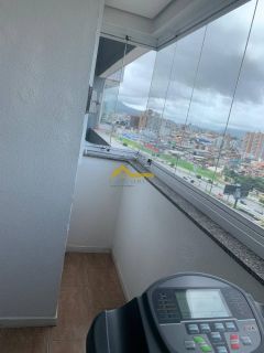 Apto semimobiliado, andar alto em Campinas - São José