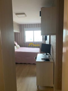 Apto semimobiliado, andar alto em Campinas - São José
