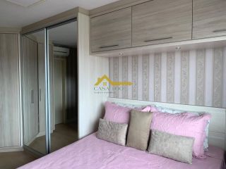 Apto semimobiliado, andar alto em Campinas - São José