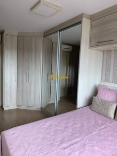 Apto semimobiliado, andar alto em Campinas - São José