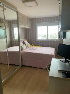 Apto semimobiliado, andar alto em Campinas - São José