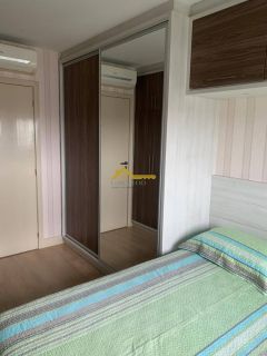 Apto semimobiliado, andar alto em Campinas - São José