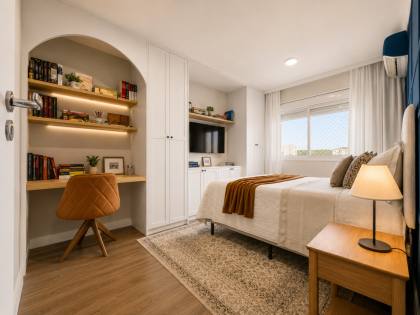 Apartamento,02 Dormitórios 01 Suite À venda no Pagani, Palhoça, SC