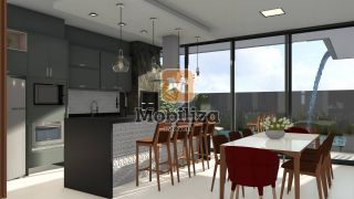 Casa térrea com 4 suítes em construção - Condomínio Ecoville 248m²
