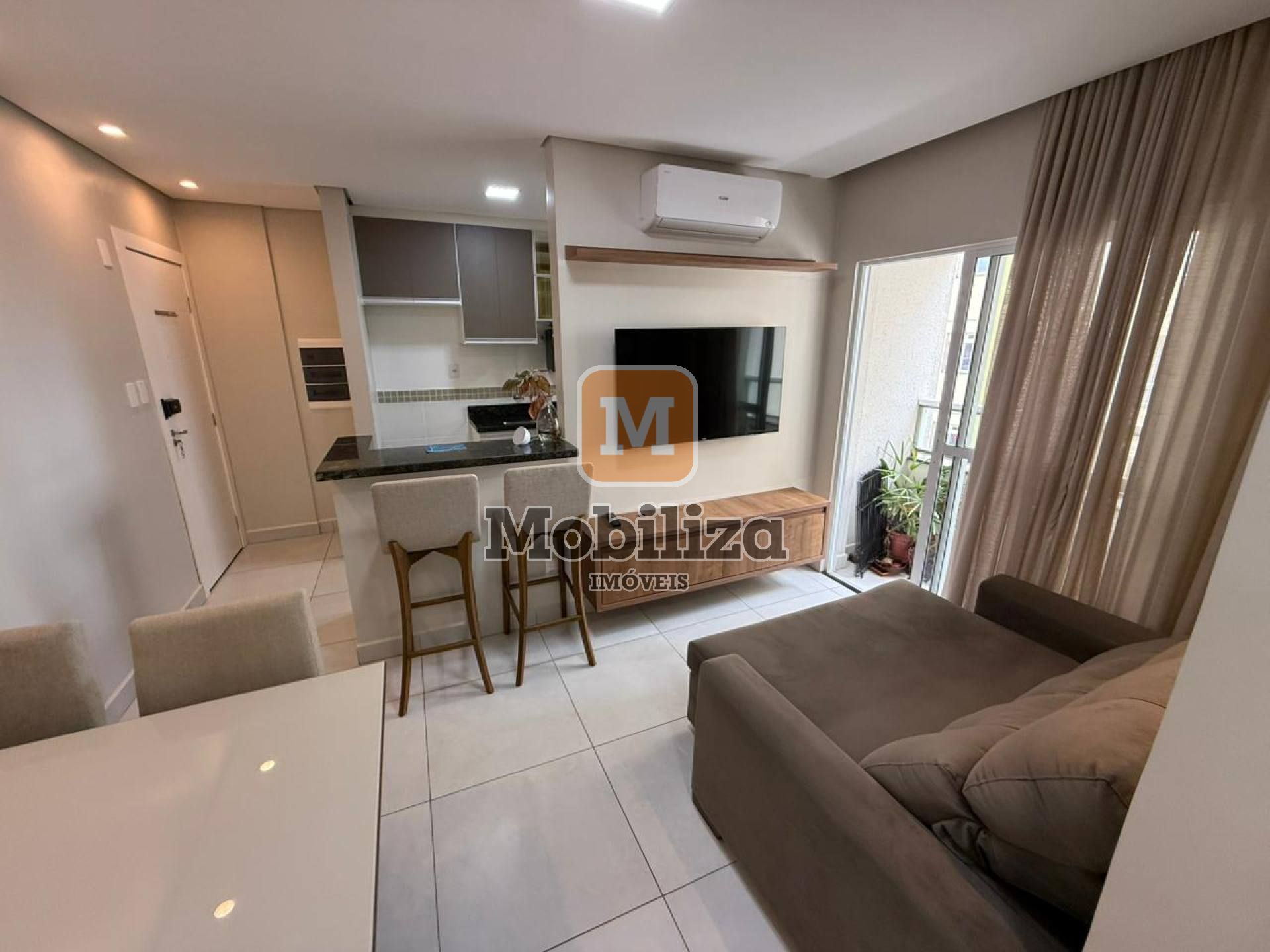 Apartamento com automação e mobiliado no Green Park Residence