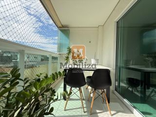 Apartamento com 3 suítes, sacada espaçosa no Condomínio Monte Olímpio