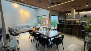 Casa com 3 dormitórios sendo 1 suíte com closet, área gourmet completa e piscina no Condomínio San Matheus