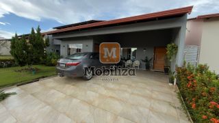 Casa com 3 dormitórios sendo 1 suíte com closet, área gourmet completa e piscina no Condomínio San Matheus