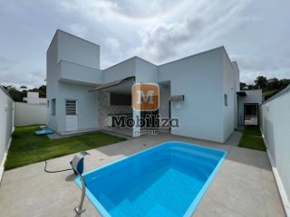 Casa com 3 suítes sendo 1 com closet e quintal com piscina no Bosque do Rio Madeira