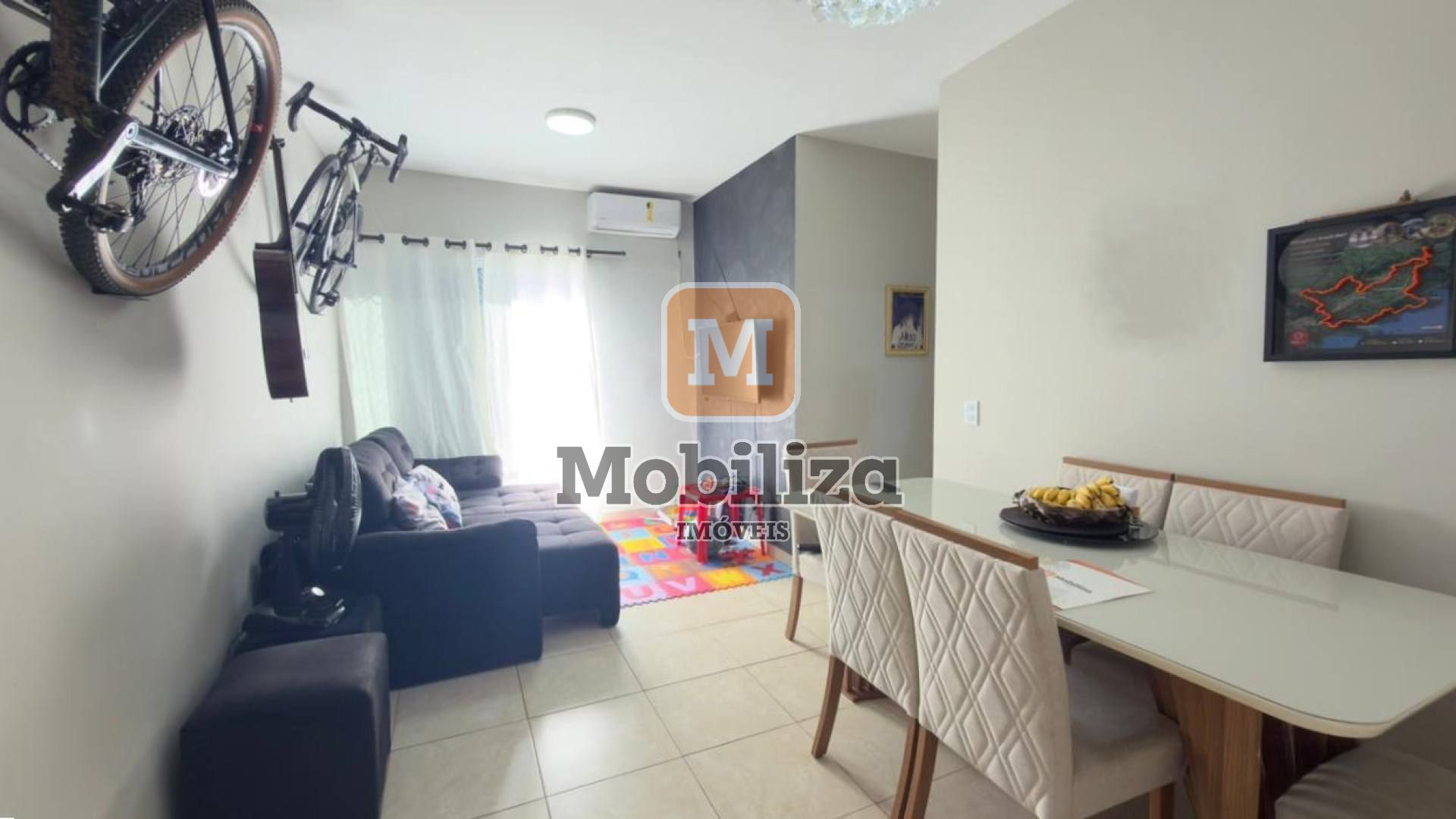 Apartamento com 3 quartos sendo 1 suíte no Condomínio Garden Clube 81,79m²