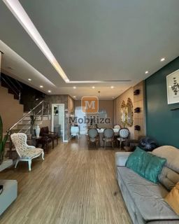 Apartamento duplex porteira fechada com 127m² e 3 quartos sendo 1 suíte no Condomínio Castanheiras