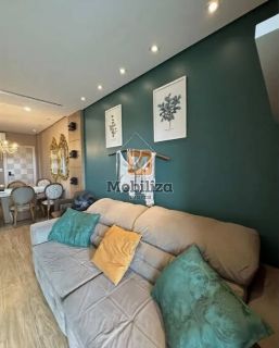 Apartamento duplex porteira fechada com 127m² e 3 quartos sendo 1 suíte no Condomínio Castanheiras