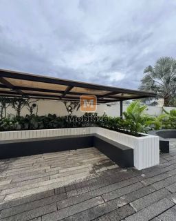 Apartamento duplex porteira fechada com 127m² e 3 quartos sendo 1 suíte no Condomínio Castanheiras