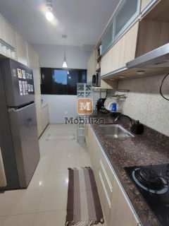 Apartamento com 2 dormitórios e semi mobiliado no Condomínio RK