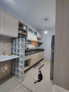 Apartamento com 2 dormitórios e semi mobiliado no Condomínio RK
