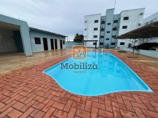 Apartamento com 2 dormitórios e semi mobiliado no Condomínio RK