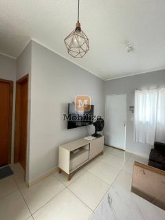Casa com 2 dormitórios e quintal com ampliação no Condomínio Cancún 1