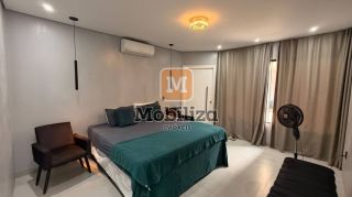 Apartamento modificado no Total Ville 1 com 3 quartos sendo 1 suíte com closet, cozinha ampla e arejada e churrasqueira 180m²