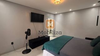 Apartamento modificado no Total Ville 1 com 3 quartos sendo 1 suíte com closet, cozinha ampla e arejada e churrasqueira 180m²
