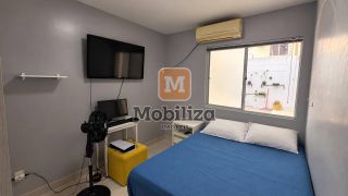 Apartamento modificado no Total Ville 1 com 3 quartos sendo 1 suíte com closet, cozinha ampla e arejada e churrasqueira 180m²