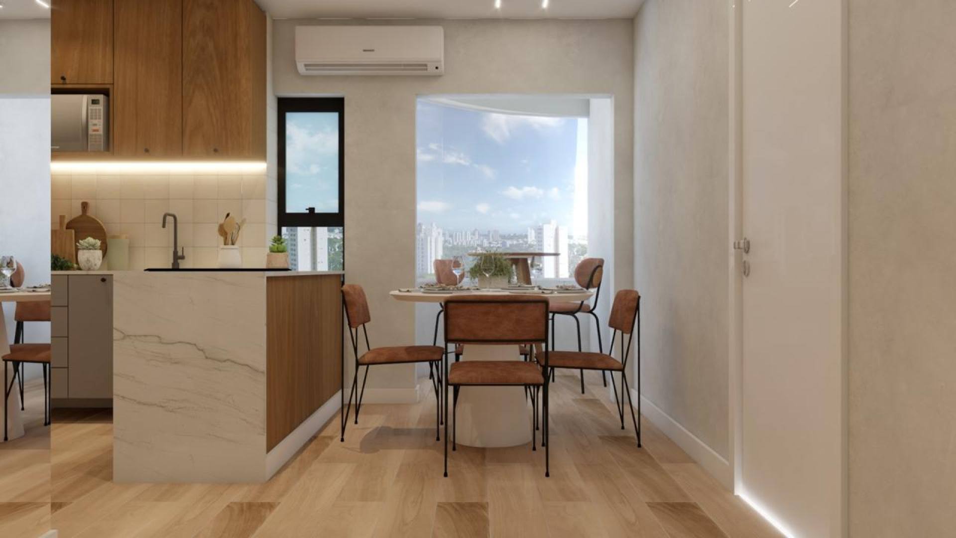 80 / FLAT A VENDA COM 02 quartos no bairro Ponta D´Areia em São Luís