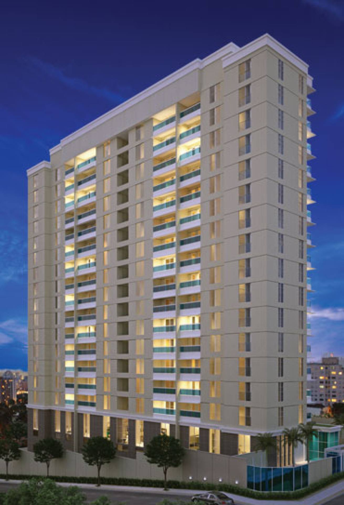 075 Alugo apartamento semi-mobiliado com 2 quartos elevador e lazer completo no Renascença II em São Luís