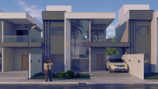 Condomínio Villa Brunet - Casas duplex de 123m² no Turu